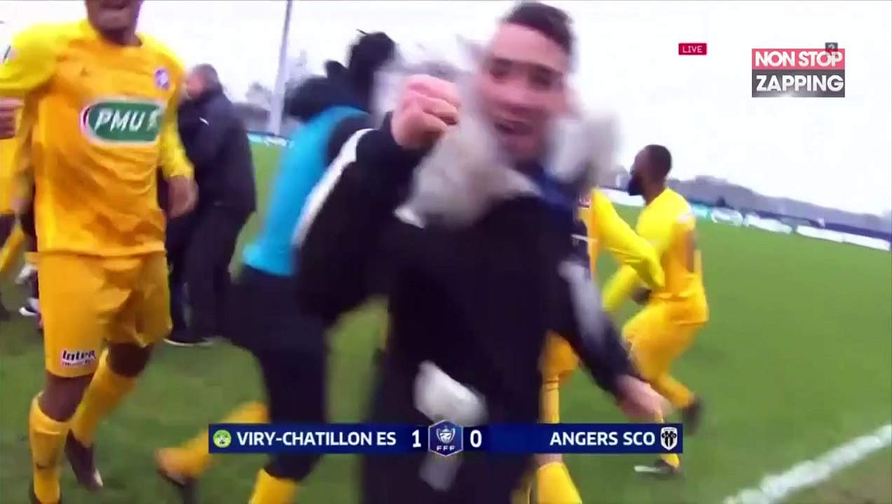 Coupe de France : l'exploit de Viry-Chatillon (D6) qui élimine Angers (L1) (vidéo)