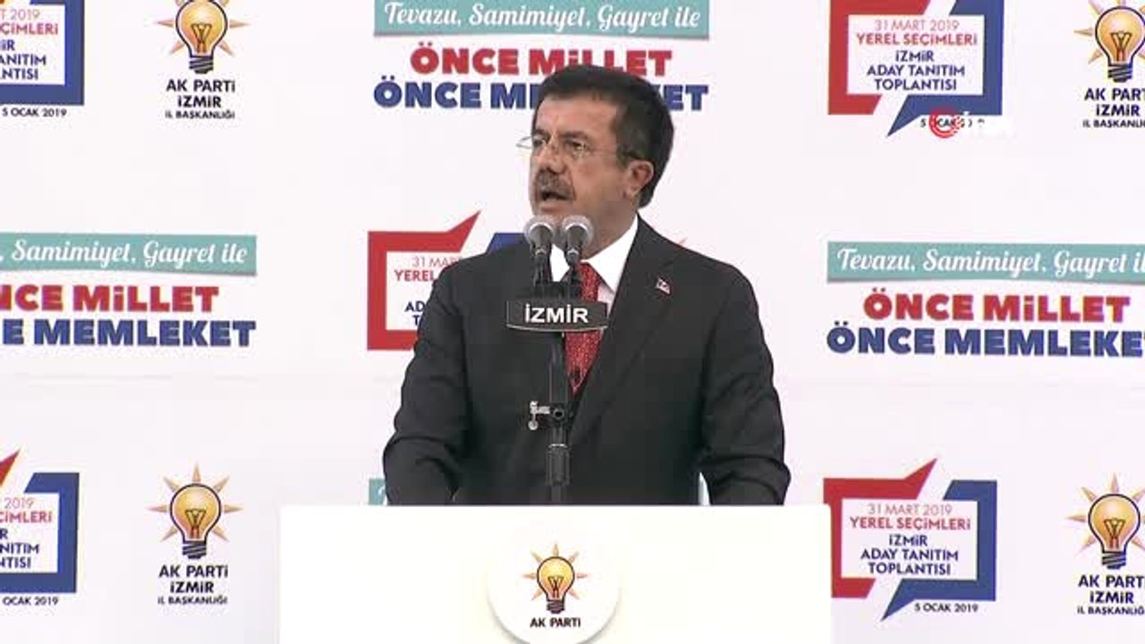 AK Parti İzmir Büyükşehir Belediye Başkan Adayı Nihat Zeybekci: "31 Mart'tan Sonra İzmir...