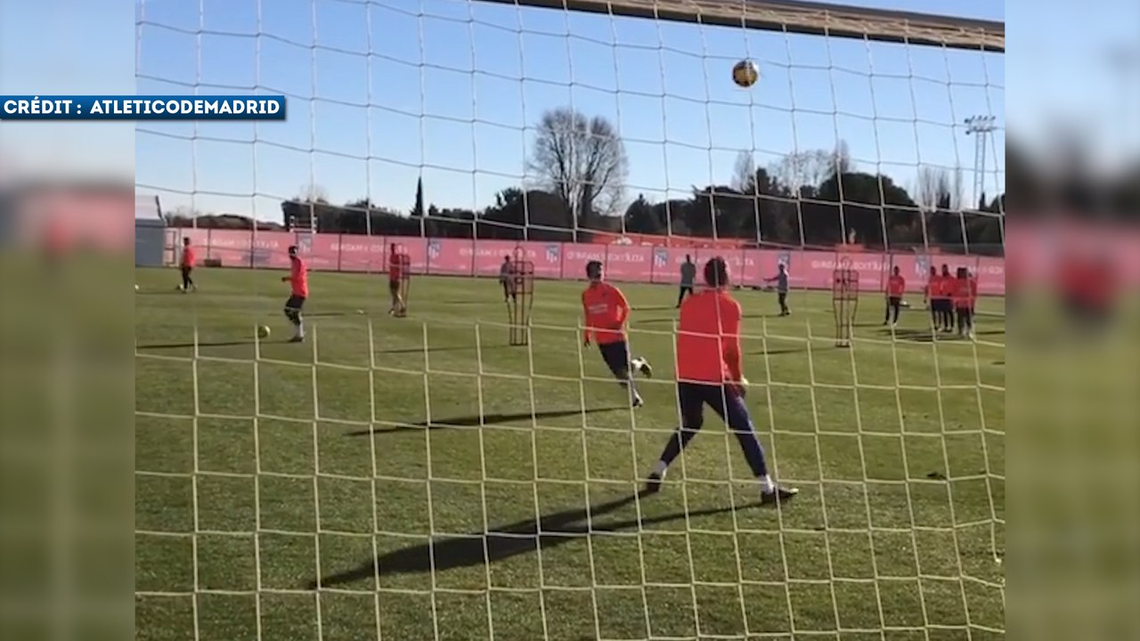 Antoine Griezmann humilie Oblak à l’entraînement