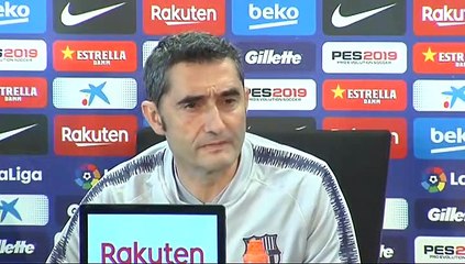 Valverde, sobre su futuro al frente del Barça: "Siempre ha habido buena sintonía con el club"