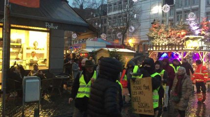 LIEGE - Manifestation Gilets Jaunes