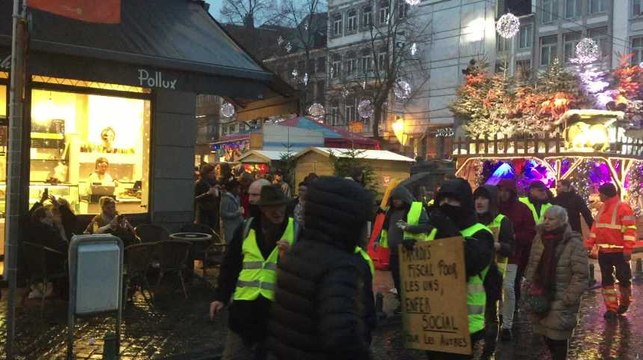 LIEGE - Manifestation Gilets Jaunes