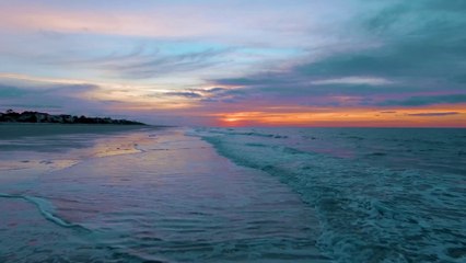 BEACH FOOTAGE DRONE Ultra HD