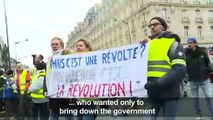 France's 'yellow vest' protesters return to streets