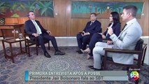 Jair Bolsonaro concede ao SBT a primeira entrevista após posse - Parte 2 - SBT Brasil (03-01-18)