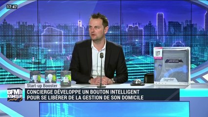 Start-up booster: Concierge développe un bouton intelligent pour se libérer de la gestion du domicile - 05/01