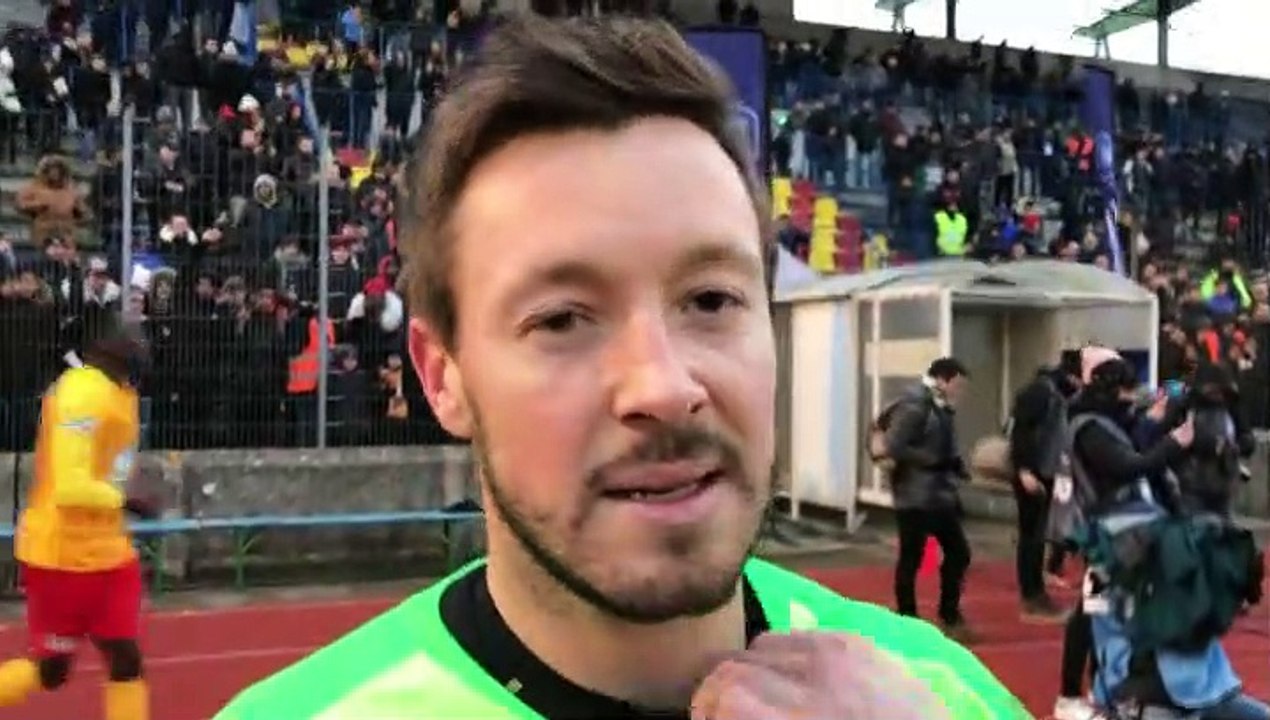 Coupe de France - Maxime HAUTBOIS réagit après la qualification de Lyon-Duchère AS contre le Nîmes Olympique