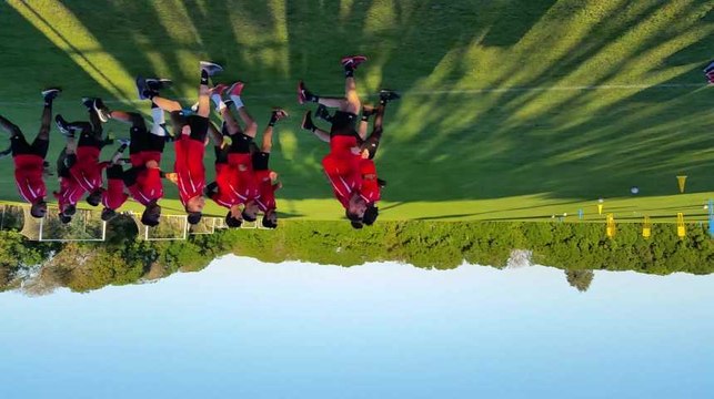 Premier entraînement de l'Excel Mouscron, en stage à Cadix