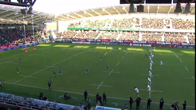 TOP 14 - Essai Alexandre ROUMAT (UBB) - Pau - Bordeaux-Bègles - J14 - Saison 2018/2019