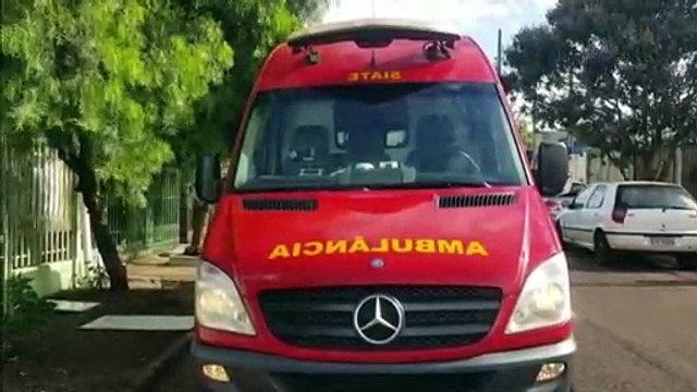 Idoso de 100 anos sofre queda no Periolo e fica ferido