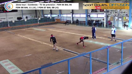 Second tour intégral, France Club Elite 1, J2 groupe Titre,  Fontaine contre Balaruc-les-Bains,  saison 2018/2019