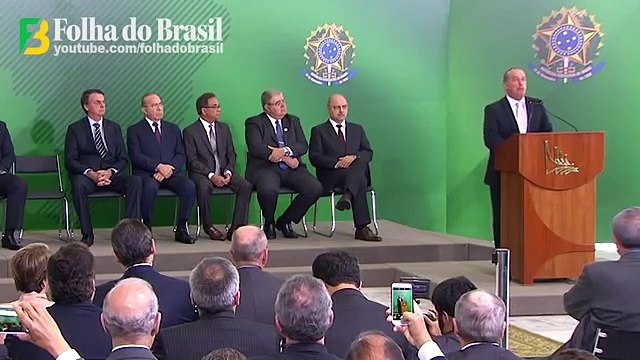 Discurso de Posse de ONYX LORENZONI como Ministro da Casa Civil do Governo Bolsonaro