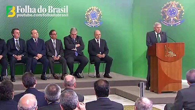 Discurso de Posse de AUGUSTO HELENO como Ministro do GSI do Governo Bolsonaro