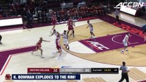 BC's Ky Bowman Explodes To The Rim For The Dunk