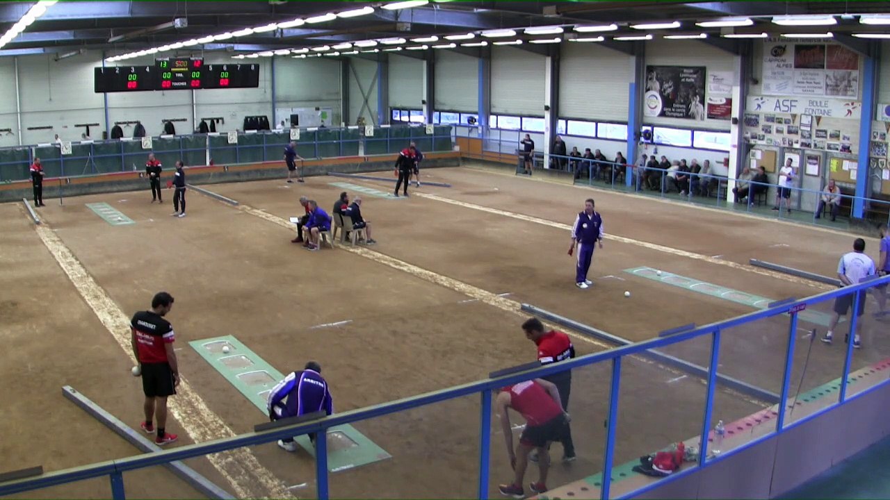 Troisième tour, tir progressif, France Club Elite 1, J2 groupe Titre,  Fontaine contre Balaruc-les-Bains,  saison 2018/2019