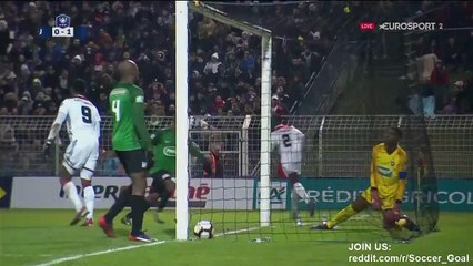 Ferland Mendy Goal HD - Bourges Foot 0 - 2 Lyon - 05.01.2019 (Full Replay)