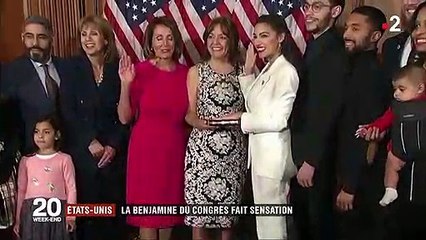 États-Unis : Alexandria Ocasio-Cortez, benjamine du Congrès, fait sensation