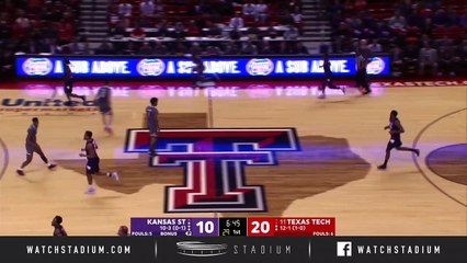 Kansas State vs. No. 11 Texas Tech Basketball Highlights (2018-19)