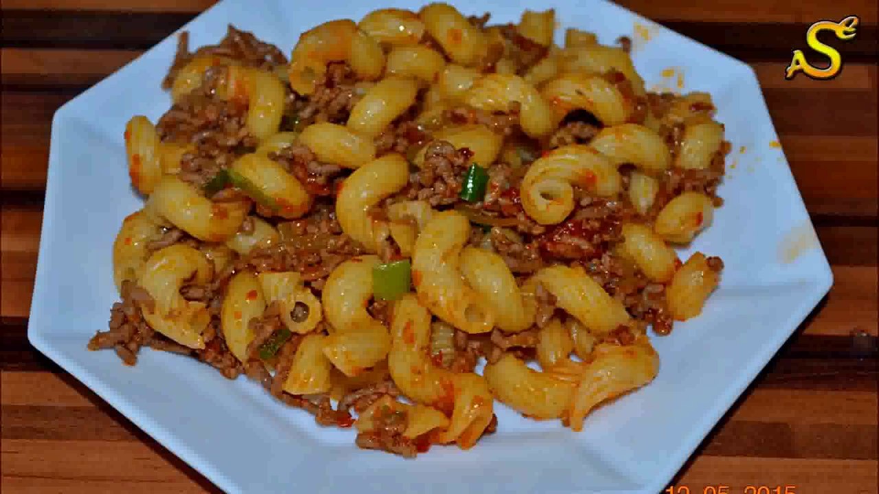 Nudel Hackfleisch Pfanne | Nudelpfanne