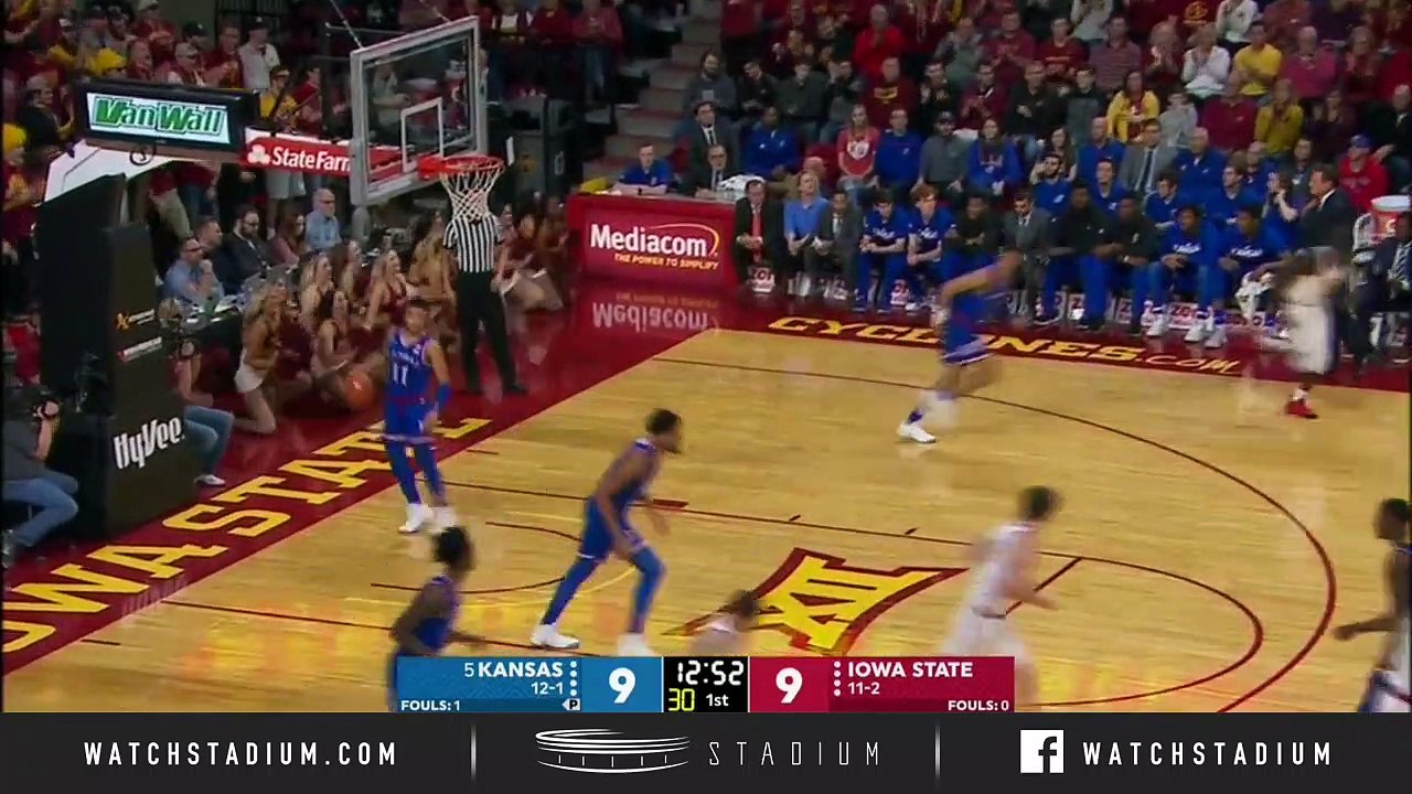 No. 5 Kansas vs. Iowa State Basketball Highlights (2018-19)