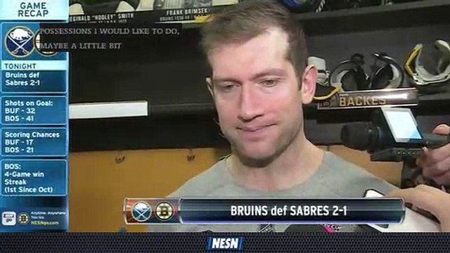 NESN Sports Today: David Backes, Tuukka Rask Break Down Bruins' Win Over Sabres