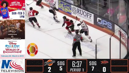 ECHL Indy Fuel 2 at Fort Wayne Komets 3