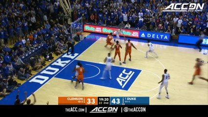 Clemson vs. Duke Basketball Highlights (2018-19)