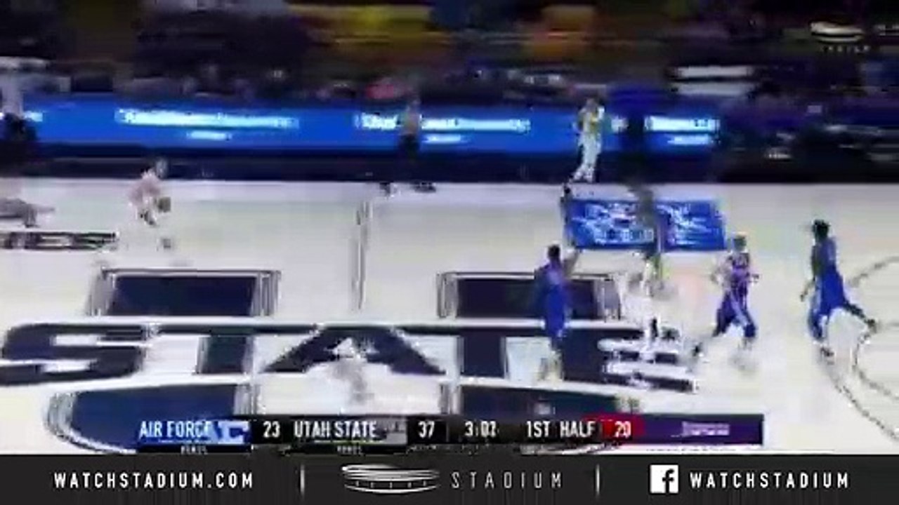 Air Force vs. Utah State Basketball Highlights (2018-19)