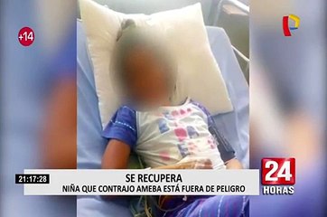 Menor que contrajo ameba en piscina está fuera de peligro