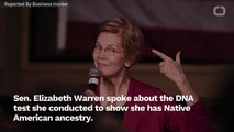 Elizabeth Warren Discusses DNA Test And Native American Heritage