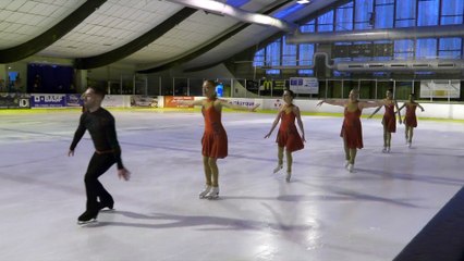 Sports : Interligues de patinage synchronisé - 07 Janvier 2019