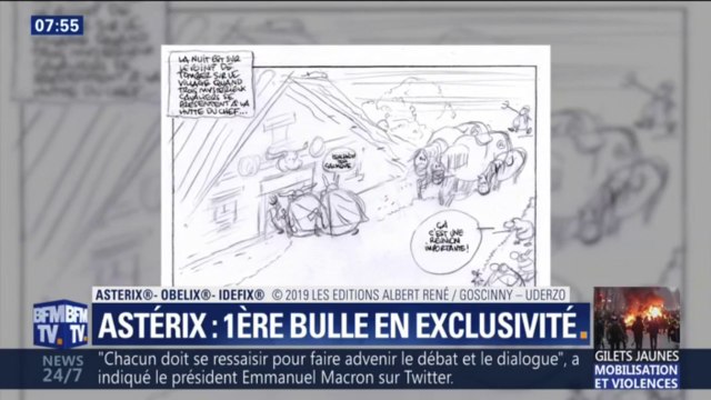 Astérix : BFMTV vous dévoile le tout premier extrait du prochain album