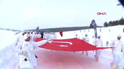 Kars-Sarıkamış Şehitleri İçin Anma Yürüyüşü-2