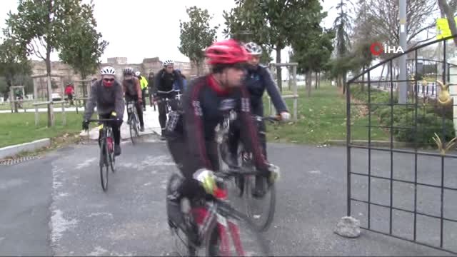 Sarıkamış Şehitleri İçin Pedal Çevirdiler