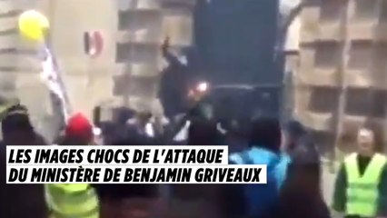 Gilets jaunes : les vidéos chocs de l'intrusion au ministère de Benjamin  Griveaux - Le Parisien