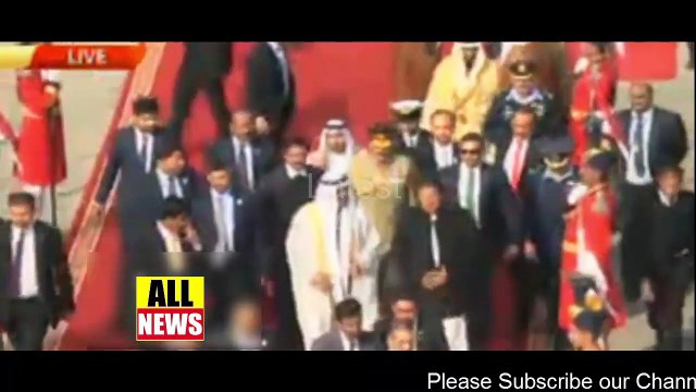 Crown Prince of Abu Dhabi UAE Sheikh Muhamed Bin Zayed Al Nahyan to visit to Pakistan Imran Khan