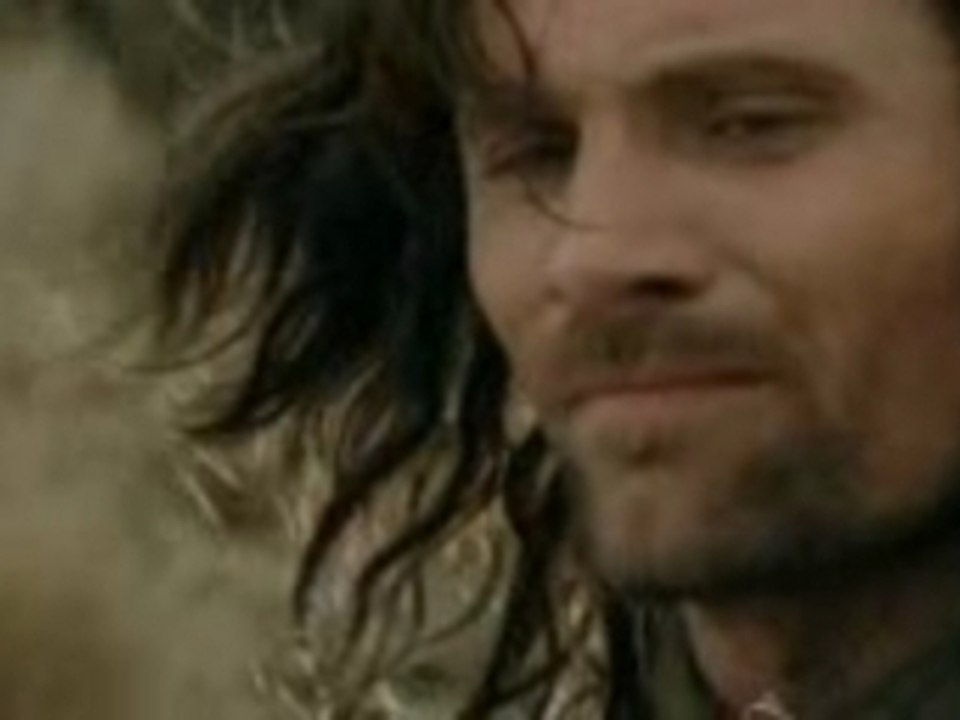 Seigneur des Anneaux II - Aragorn Eowyn scène comique