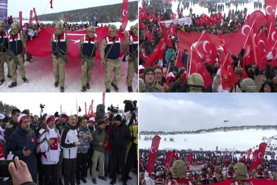 Türkiye Sarıkamış Şehitleri İçin Yürüdü