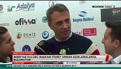 Fikret Orman'dan Tolgay Arslan yanıtı