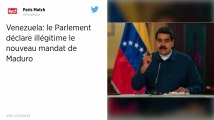 Vénézuela. Le Parlement déclare illégitime le nouveau mandat de Maduro