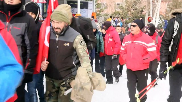 Dağcılar, Sarıkamış Harekâtının 104. yılında Palandöken'e tırmanacak