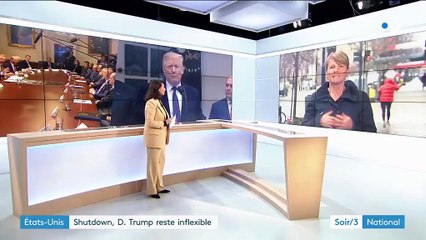 Etats-Unis : "shutdown", Donald Trump reste inflexible