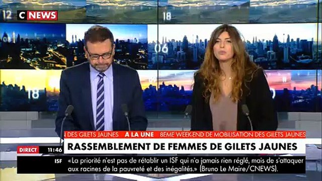 EN DIRECT - Au lendemain de l'acte VIII, des femmes Gilets jaunes manifestent dans les rues de Paris - VIDEO