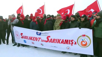 Sarıkamış şehitleri anılıyor - ANTALYA