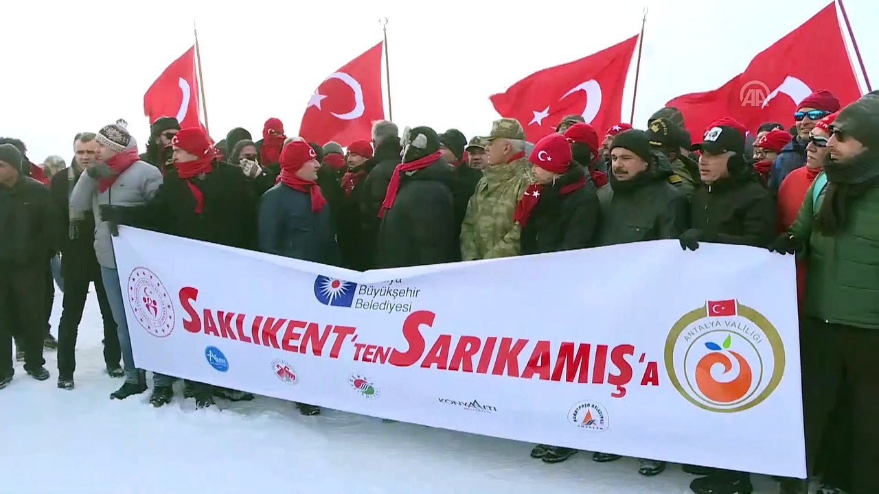 Sarıkamış şehitleri anılıyor - ANTALYA