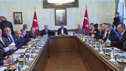 Bakan Kurum - Kastamonu'ya yapılacak projeler - KASTAMONU