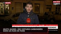 Gilets jaunes : des voitures carbonisées une nouvelle fois dans les rues de Paris (vidéo)