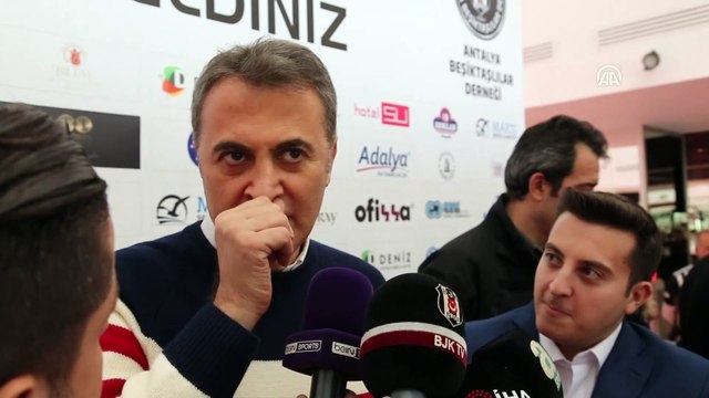 Fikret Orman: 'Tolgay-Şener takası gündemde değil' - ANTALYA
