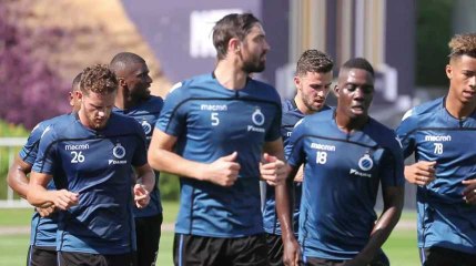 Stage du FC Bruges à Doha