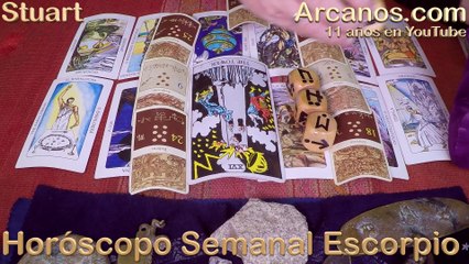 HOROSCOPO ESCORPIO-Semana 2019-02-Del 6 al 12 de enero de 2019-ARCANOS.COM
